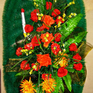 Венок свеча (140х60)