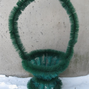 Корзина маргаритка фон (100х50)